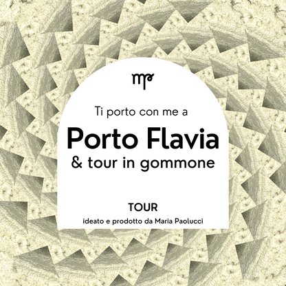 Visita di Porto Flavia e Tour in Gommone con Maria